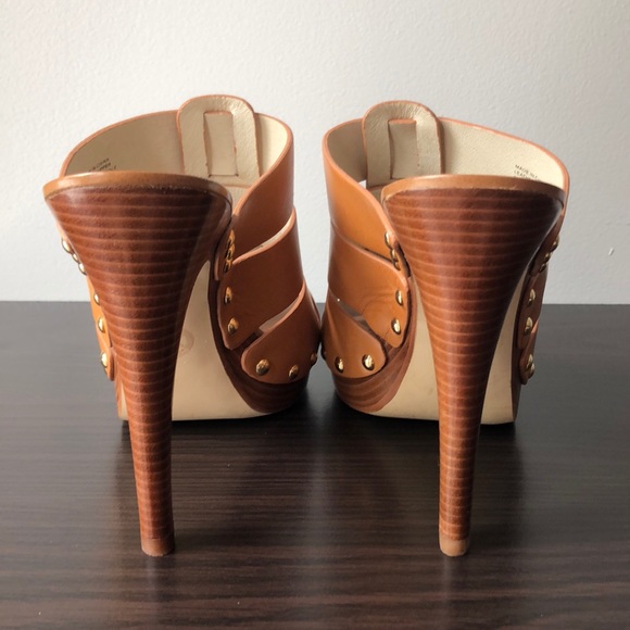 Michael Michael Kors Somerly Brown Mule Heel - Picture 3 of 8